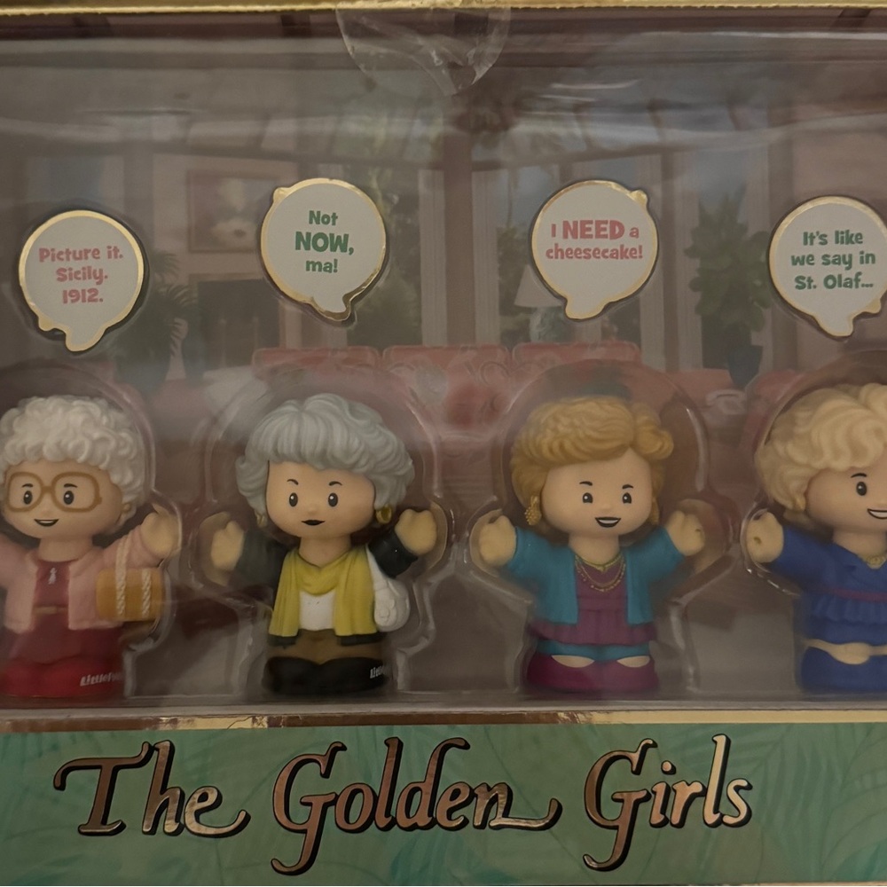 THE GOLDEN GIRLS LITTLE PEOPLE